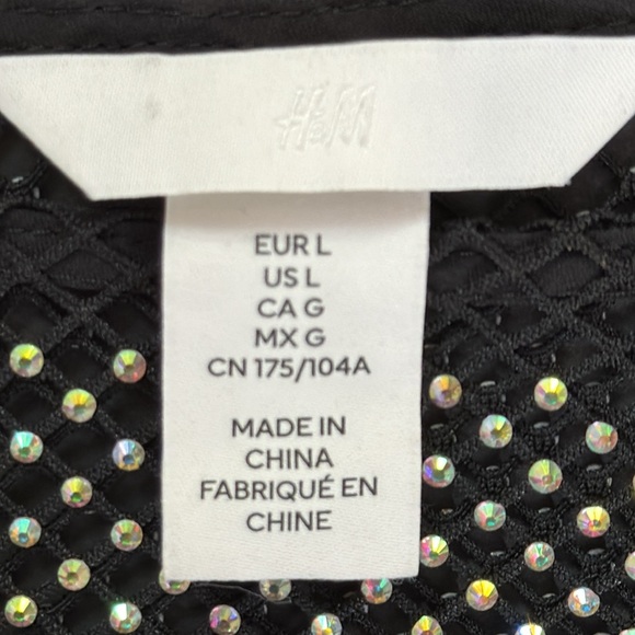 H&M Bling Sparking Mesh Dress - Picture 16 of 17